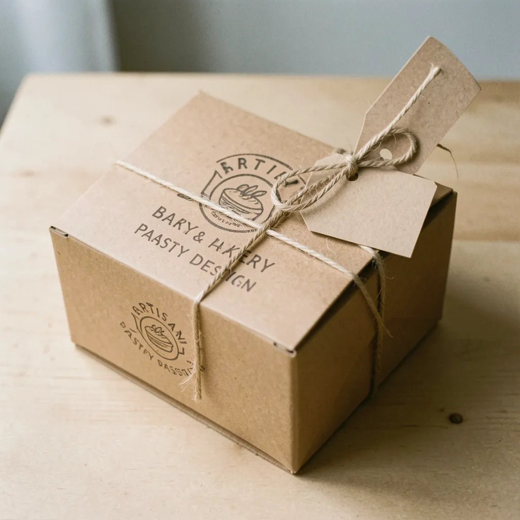 Artisan pastry display